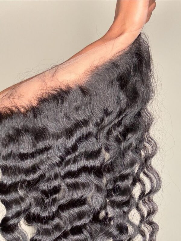 24” Raw Indian 13x4 Frontal